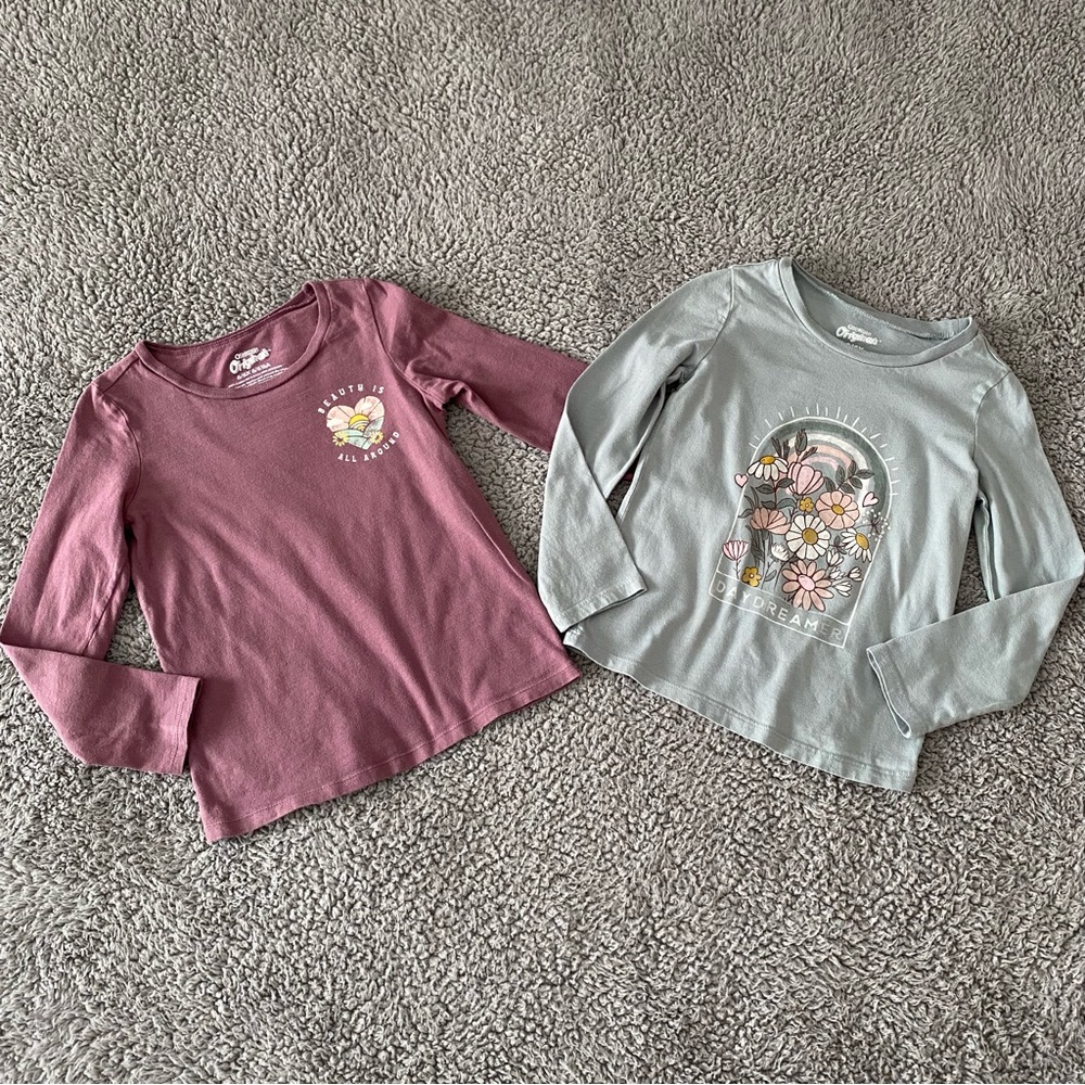OshKosh Originals Long Sleeve T-Shirts Girls 6/6x